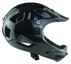 CASCO MTBE Fullface Downhill-Helm - Schwarz-Carbon Olive