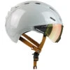 CASCO Roadster Plus Visier Fahrradhelm - Sand Glanz 1 CASCO Roadster Plus Visier Fahrradhelm - Sand Glanz -Helm Geschäft Casco Roadster Fahrradhelm mit Visier Sand Glanz