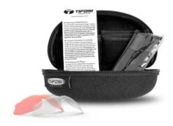TIFOSI Alliant Sportbrille-Black Red -Helm Geschäft Case Interchangeable slip 1