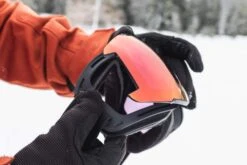 HEAD MAGNIFY 5K Skibrille - Blue Orange -Helm Geschäft HEAD Magnify Skibrille mit Magnet Wechselscheibe black red 4 1