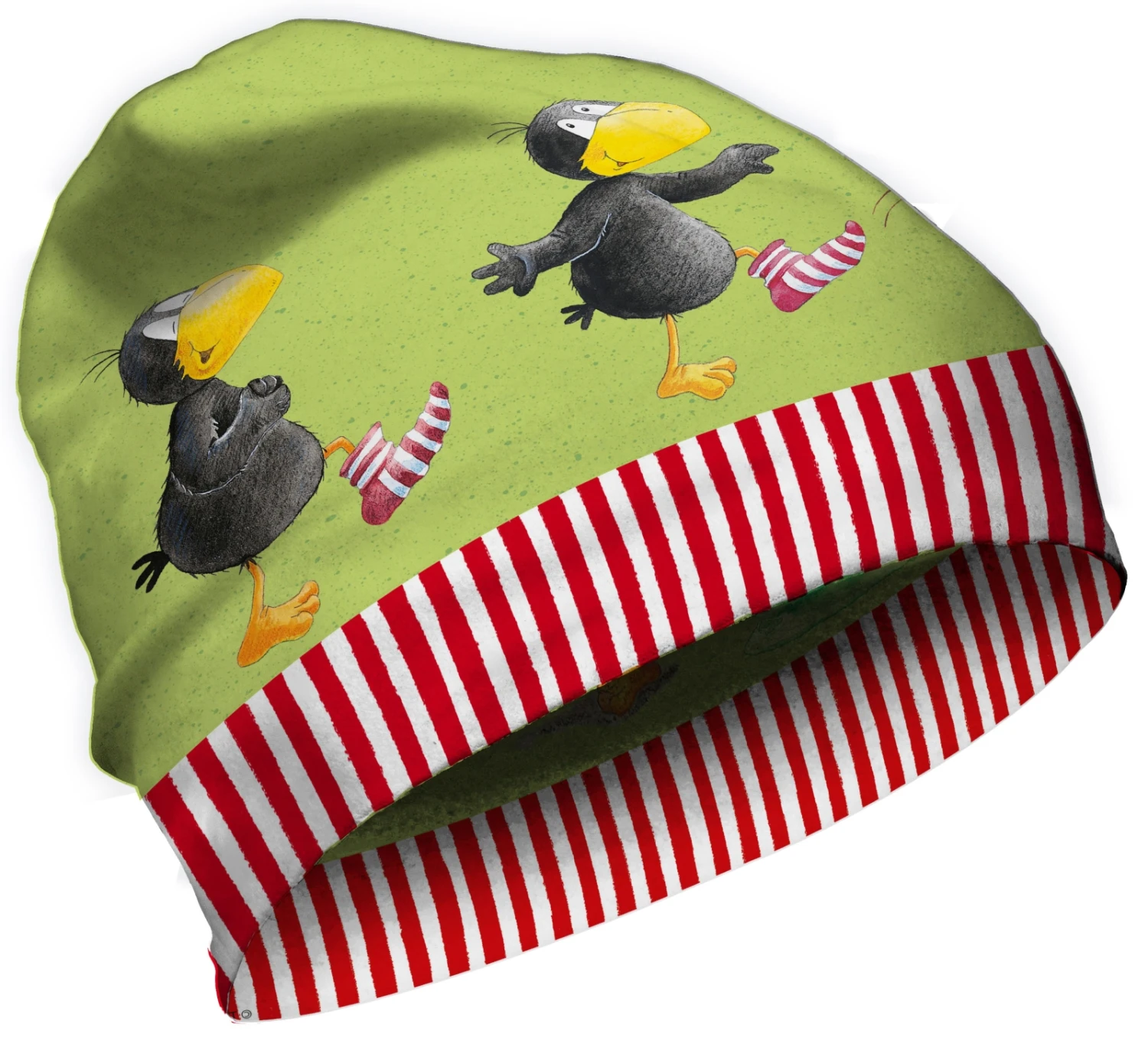 HAD Printed Fleece Beanie Kids - Kleiner Rabe Socke 3 HAD Printed Fleece Beanie Kids - Kleiner Rabe Socke