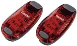 Hama Clip Lights Rücklicht 2er Set - Red