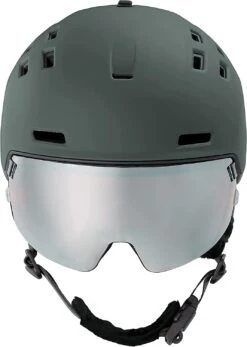 HEAD RADAR Visier-Skihelm - Nightgreen Mat -Helm Geschäft Head Radar Skiehlem mit visor visier night green mat 4