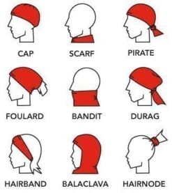 HAD Originals Schlauchtuch - Player -Helm Geschäft HowToMake HAD 2