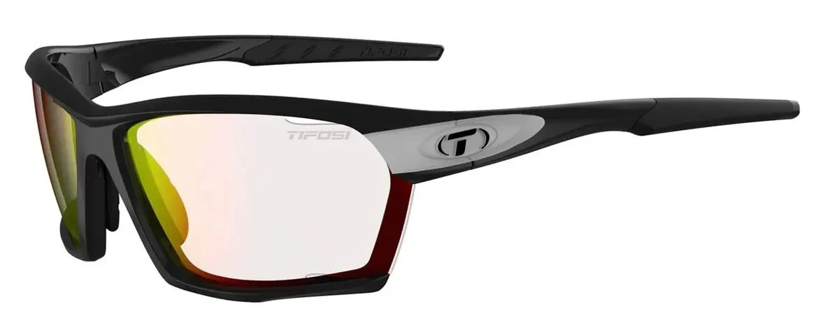 TIFOSI KILO Sportbrille-Black/White-Clarion Red Fototec 3 TIFOSI KILO Sportbrille-Black/White-Clarion Red Fototec