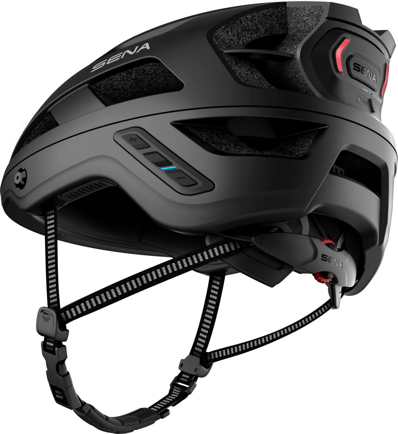 SENA M1 EVO Smarter Fahrradhelm - Matt Black 7 SENA M1 EVO Smarter Fahrradhelm - Matt Black – Bild 5