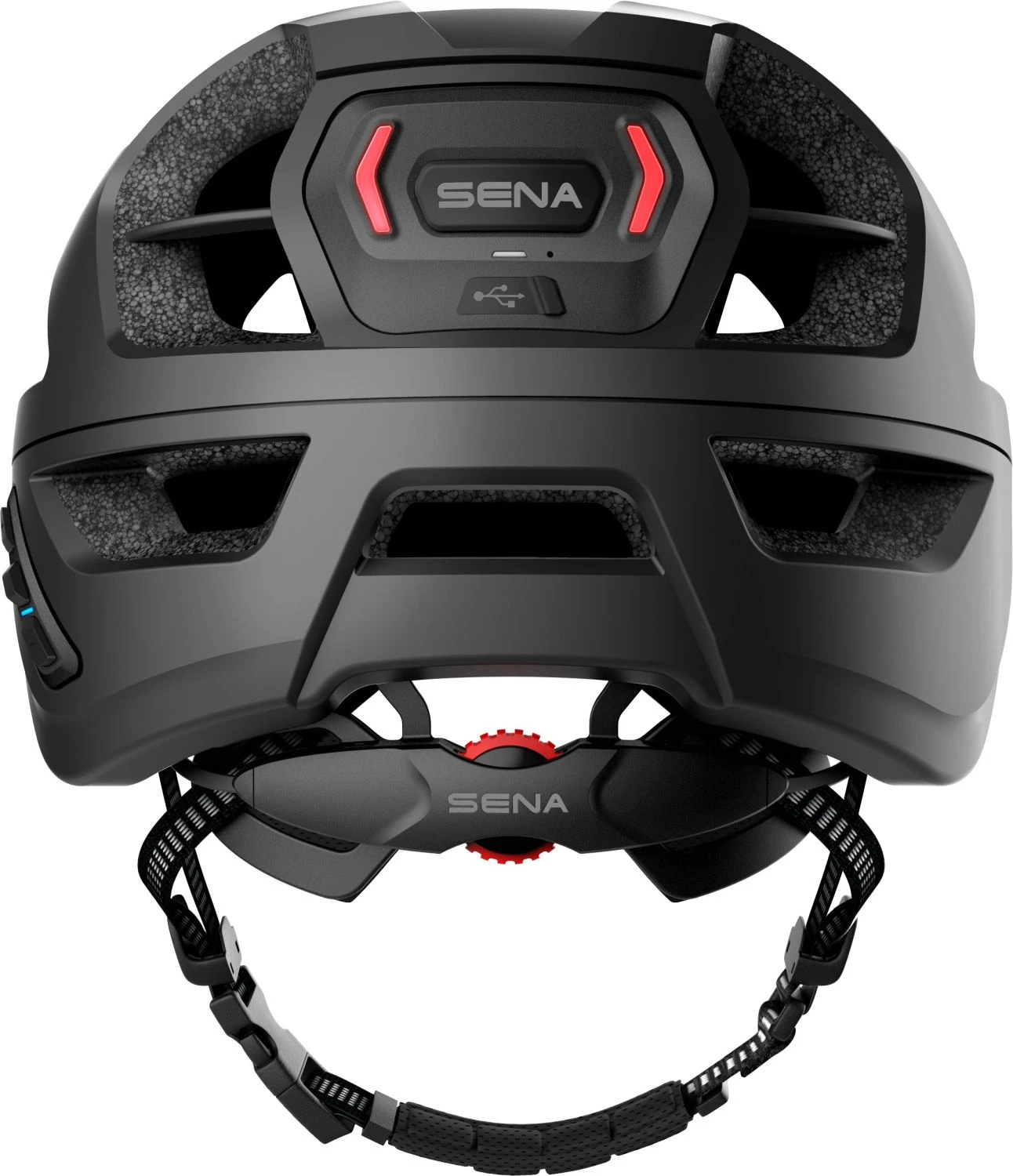 SENA M1 EVO Smarter Fahrradhelm - Matt Black 10 SENA M1 EVO Smarter Fahrradhelm - Matt Black – Bild 8