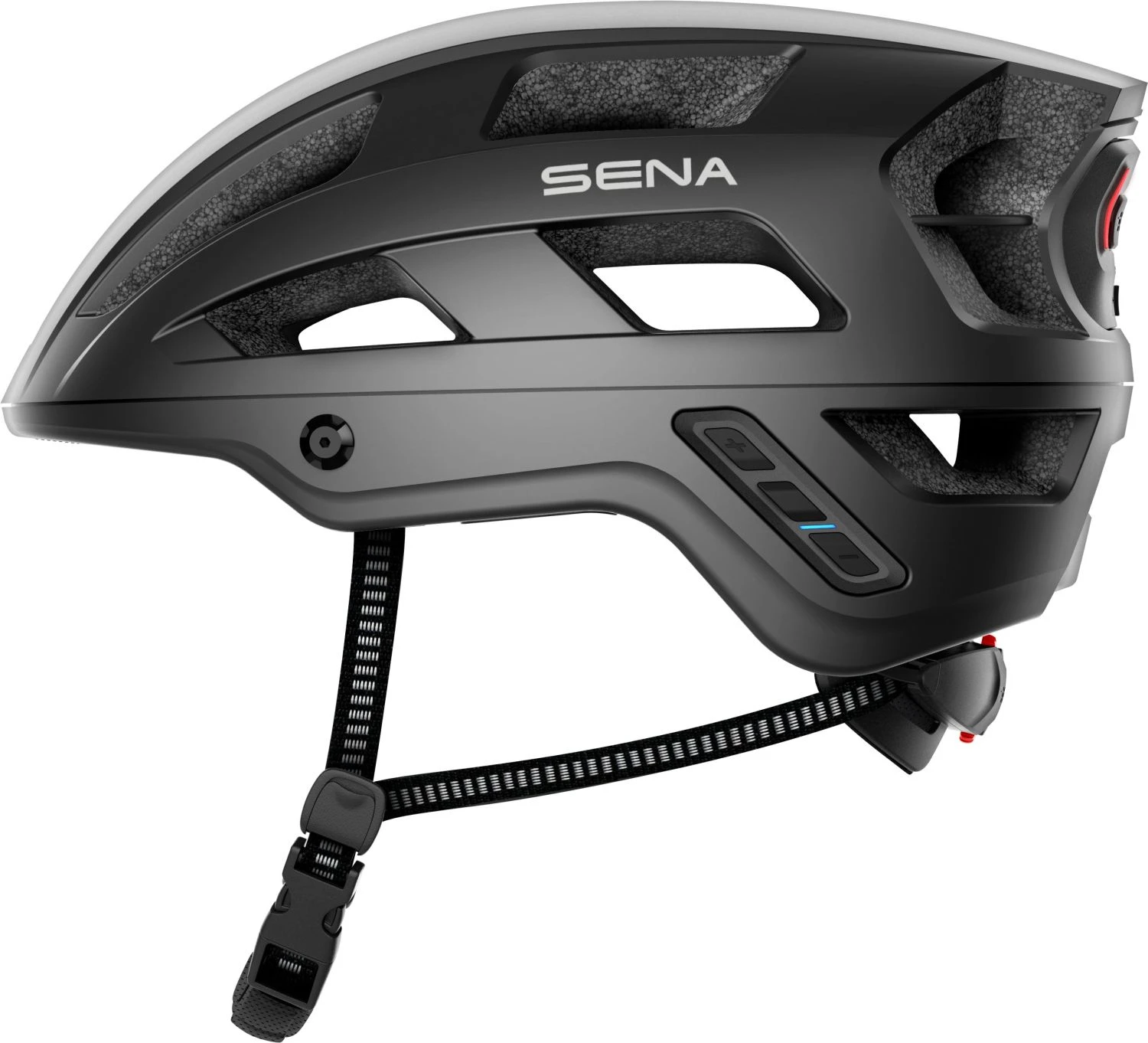 SENA M1 Smarter Fahrradhelm - Matt Black 6 SENA M1 Smarter Fahrradhelm - Matt Black – Bild 4