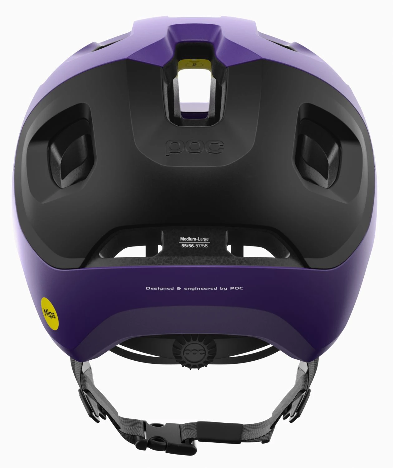 POC Axion Race MIPS MTB-Fahrradhelm-Helm - Sapphire Purple/Uranium Black Metallic/Matt 6 POC Axion Race MIPS MTB-Fahrradhelm-Helm - Sapphire Purple/Uranium Black Metallic/Matt – Bild 4