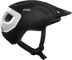 POC Axion Race MIPS MTB-Fahrradhelm-Helm - Uranium Black Matt/Hydrogen White -Helm Geschäft Poc Axion race mips MTB Bike Helm Fahrradhelm uranium black white 3