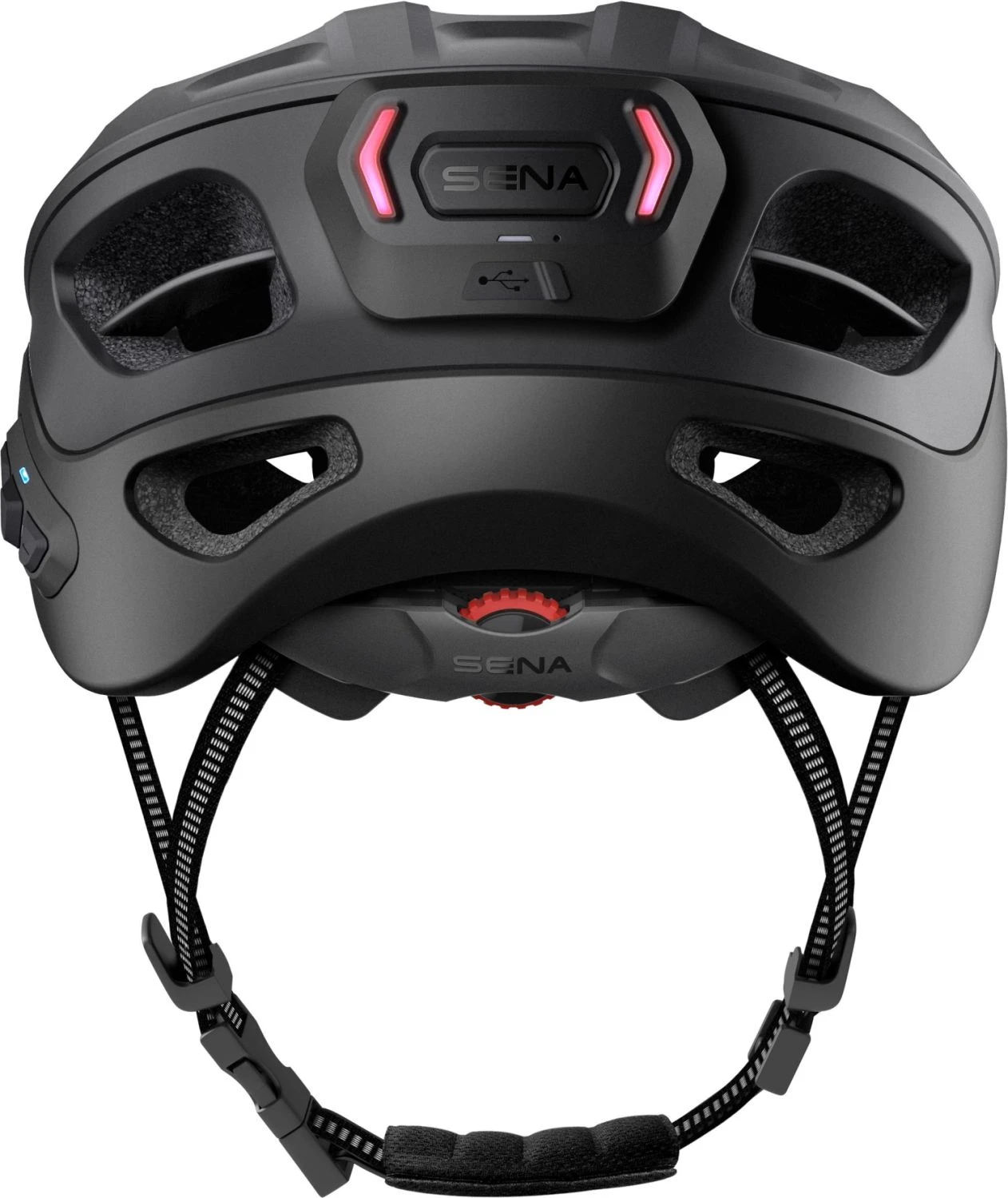 SENA R1 EVO Smarter Fahrradhelm - Matt Black 6 SENA R1 EVO Smarter Fahrradhelm - Matt Black – Bild 4