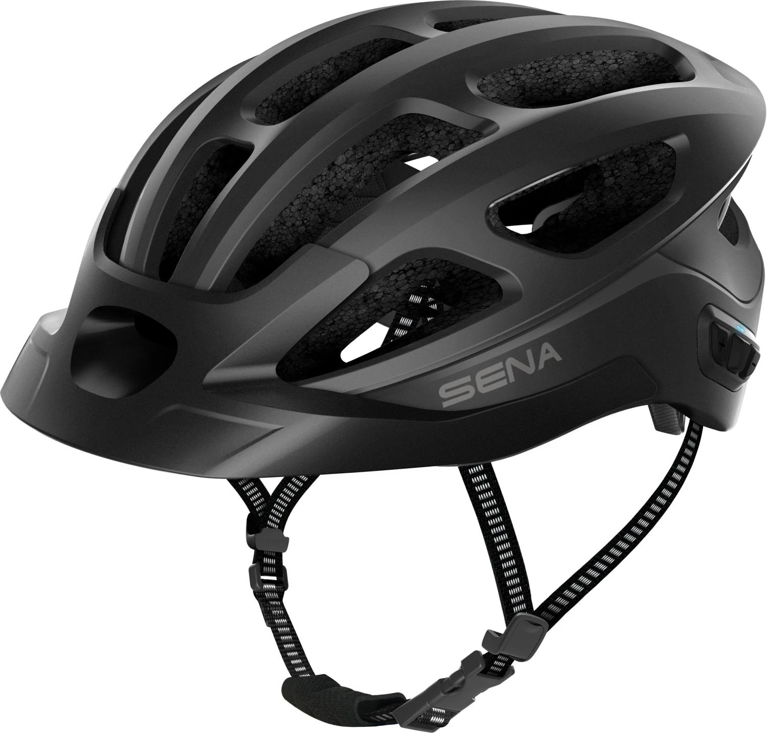 SENA R1 EVO Smarter Fahrradhelm - Matt Black 10 SENA R1 EVO Smarter Fahrradhelm - Matt Black – Bild 8