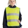 B-Lite Vest KID - Sicherheitsweste Signalfarbe Gelb -Helm Geschäft RZ maedchen