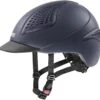 Uvex Exxential II Reithelm-blue Mat -Helm Geschäft Reithelm uvex exxential II blue mat 1