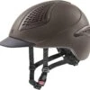 Uvex Exxential II Reithelm-mocca Mat -Helm Geschäft Reithelm uvex exxential II brown mat 1