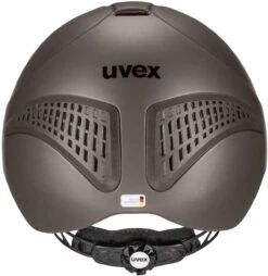 Uvex Exxential II Reithelm-mocca Mat -Helm Geschäft Reithelm uvex exxential II brown mat 3