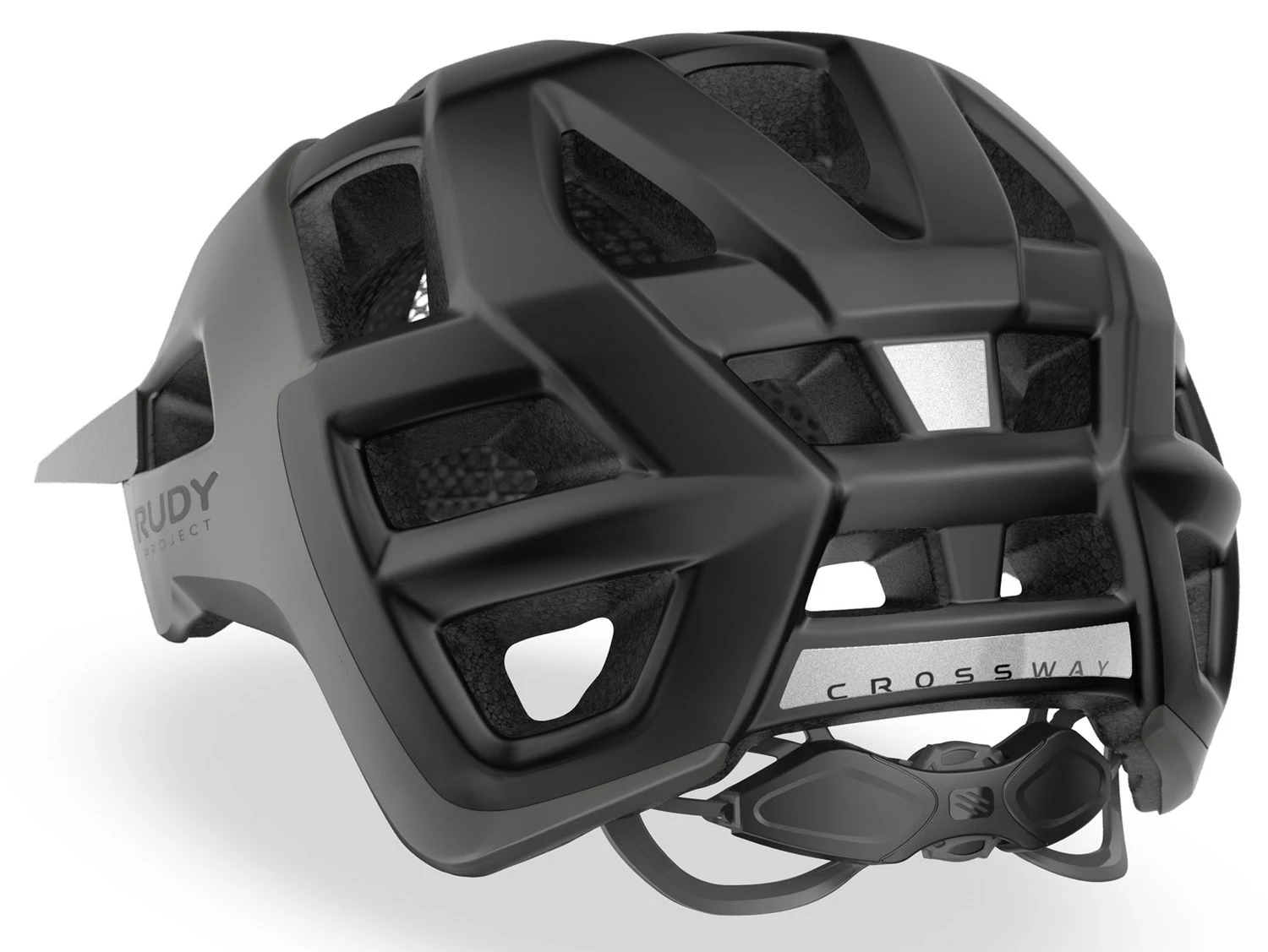 Rudy Project Crossway MTB Helm - Lead/Black Matte 6 Rudy Project Crossway MTB Helm - Lead/Black Matte – Bild 4
