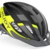 Rudy Project Venger Cross Gravel-Bike & Rennradhelm - Titanium Yellow-fluo Matte -Helm Geschäft Rudy Project Gravel Bike Helm Crosshelm Fahrradhelm titanium yellow fluo matte 1