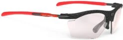 Rudy Project Rydon Slim Sportbrille - Carbonium Red Black - ImpactX 2 Laser Red