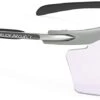 Rudy Project Rydon Slim Golf Sportbrille - Light Grey Black - ImpactX 2 Laser Purple -Helm Geschäft Rudy Project Rydon Slim Sportbrille light grey impact X Laser Purple 1