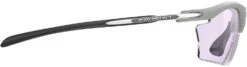 Rudy Project Rydon Slim Golf Sportbrille - Light Grey Black - ImpactX 2 Laser Purple -Helm Geschäft Rudy Project Rydon Slim Sportbrille light grey impact X Laser Purple 4