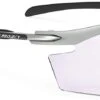 Rudy Project Rydon Golf Sportbrille - Light Grey Black - ImpactX 2 Laser Purple -Helm Geschäft Rudy Project Rydon Sportbrille ligth grey mat photochromic to purple 1