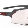 Rudy Project Deltabeat Sportbrille - Charcoal Matte - ImpactX 2 Red -Helm Geschäft Rudy Project Sportbrille Deltabeat Charcoal Matte Impactx Photochromic 2 Red 1