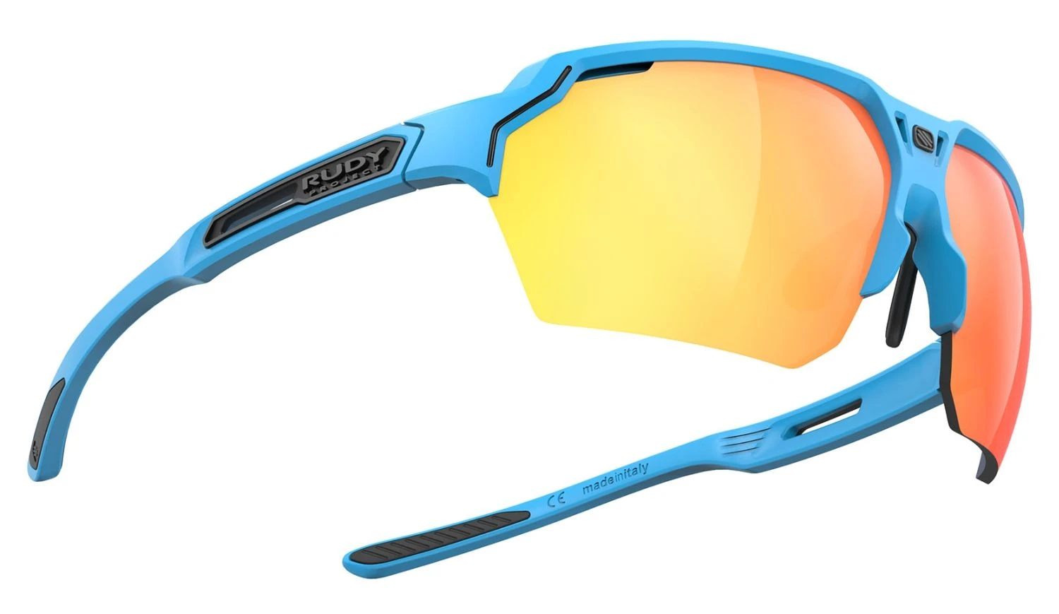 Rudy Project Deltabeat Running Sportbrille - Azur Matte - Multilaser Orange 5 Rudy Project Deltabeat Running Sportbrille - Azur Matte - Multilaser Orange – Bild 3