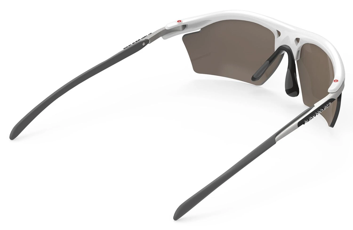 Rudy Project Rydon Slim Sportbrille - White Gloss - Multilaser Gold 7 Rudy Project Rydon Slim Sportbrille - White Gloss - Multilaser Gold – Bild 5