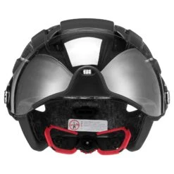 Uvex Finale Visor Visier Fahrradhelm - Black Mat -Helm Geschäft S41075303 F2
