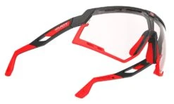 Rudy Project Defender Sportbrille -black Mat-Red Fluo/ImpactX Photochromic -Helm Geschäft SP527406 0001 Rudy Project Defender Sportbrille black mat red fluo photochromic 2 red impactX 3