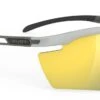 Rudy Project Magnus Sportbrille - Light Grey Matte - Multilaser Yellow -Helm Geschäft SP750597 0000 Rudy Project Magnus Sportbrille grosse breite gesichter light grey matte multi laser yellow 1