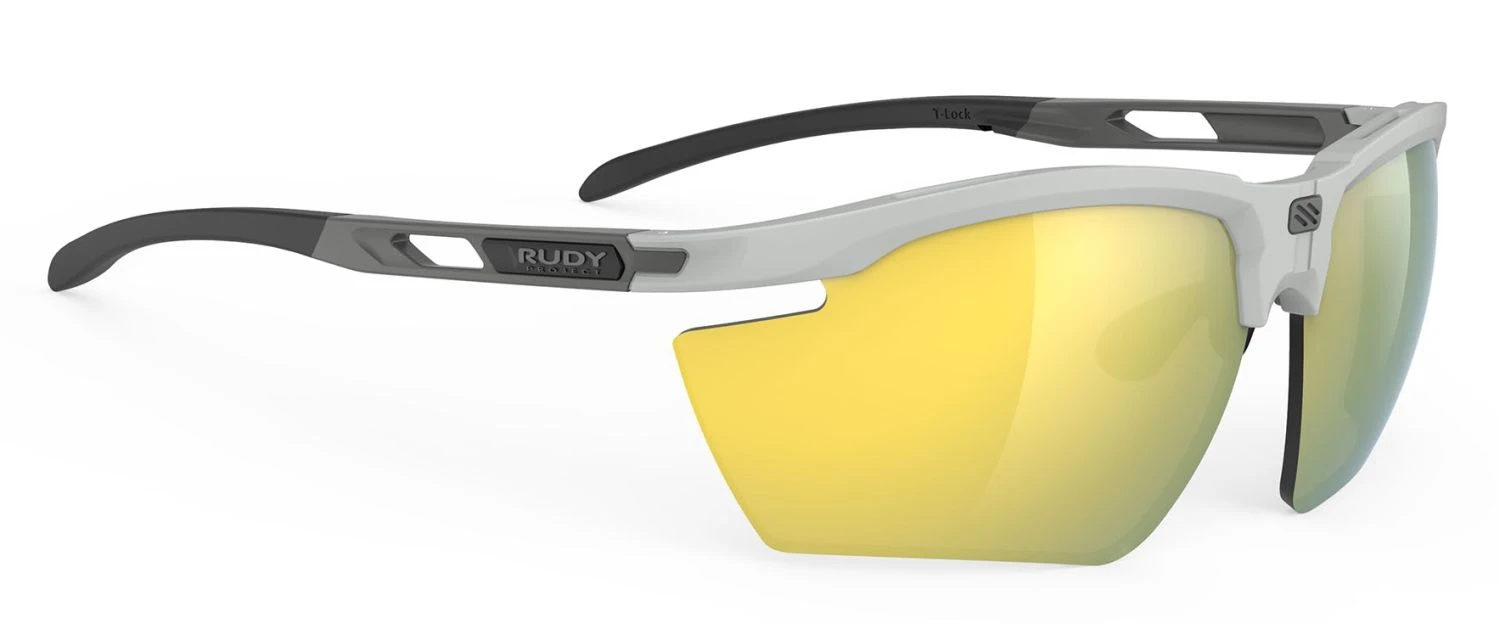 Rudy Project Magnus Sportbrille - Light Grey Matte - Multilaser Yellow 3 Rudy Project Magnus Sportbrille - Light Grey Matte - Multilaser Yellow
