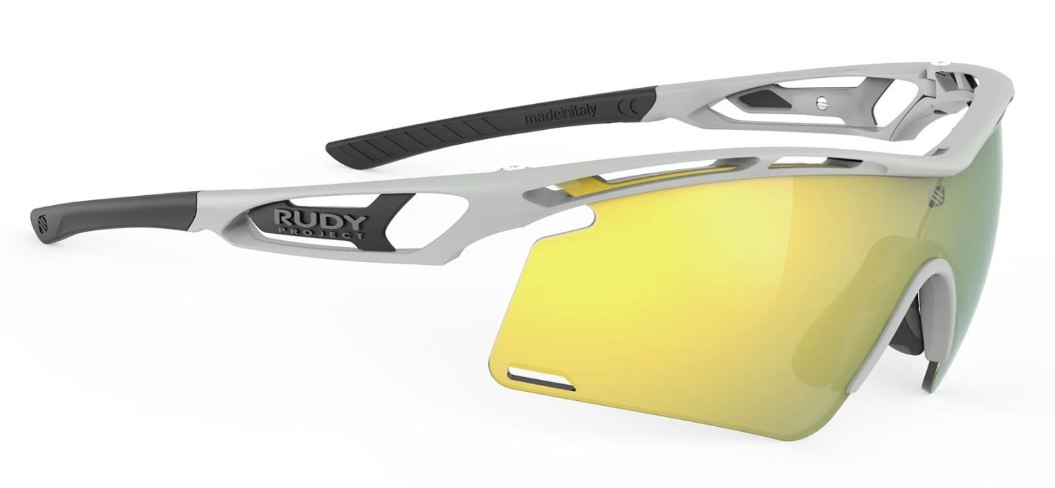 Rudy Project Tralyx+ Sportbrille - Light Grey Matte/Multilaser Yellow 3 Rudy Project Tralyx+ Sportbrille - Light Grey Matte/Multilaser Yellow