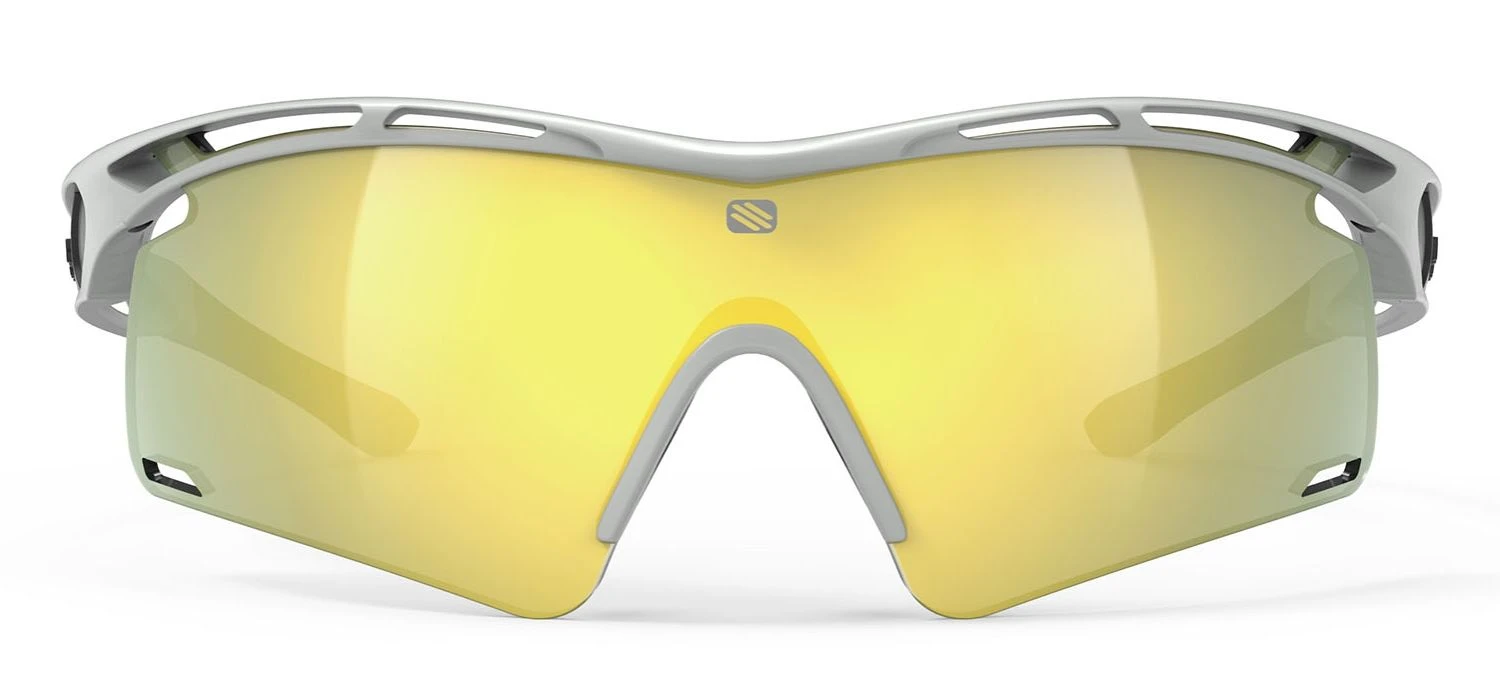 Rudy Project Tralyx+ Sportbrille - Light Grey Matte/Multilaser Yellow 4 Rudy Project Tralyx+ Sportbrille - Light Grey Matte/Multilaser Yellow – Bild 2