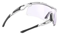 Rudy Project Tralyx+ Sportbrille - White Gloss/ImpactX Photochromic -Helm Geschäft SP767569 0000 Rudy Project Tralyx Rennradbrille Sportbrille whiote gloss impactX 2 laser black selbsttoenend 3
