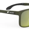 Rudy Project Lightflow A Sonnenbrille - Olive Matte / Multilaser Gold -Helm Geschäft SP823213 0000 00 Rudy Project Lightflow Sonnenbrille olive matte