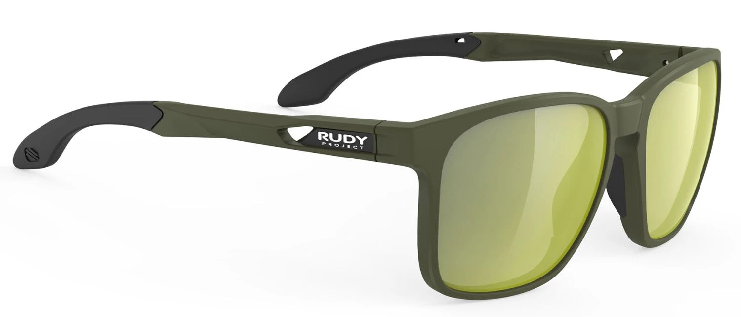Rudy Project Lightflow A Sonnenbrille - Olive Matte / Multilaser Gold 3 Rudy Project Lightflow A Sonnenbrille - Olive Matte / Multilaser Gold