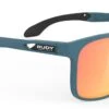 Rudy Project Lightflow A Sonnenbrille - Teal Matte / Multilaser Orange -Helm Geschäft SP824064 0000 00 Rudy Project Lightflow Sonnenbrille teal matte