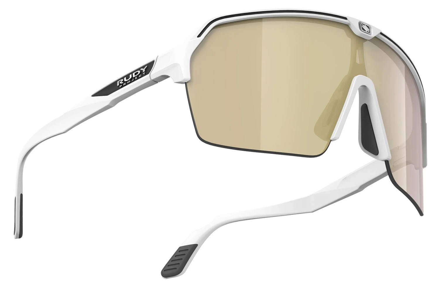 Rudy Project Spinshield Air Sportbrille - White Matte / Multilaser Gold 5 Rudy Project Spinshield Air Sportbrille - White Matte / Multilaser Gold – Bild 3