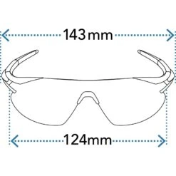 TIFOSI Podium XC Interchange Sportbrille-Matte Crystal/Mirror Red -Helm Geschäft Tifosi Podium XC Sportbrille blue clarion 4