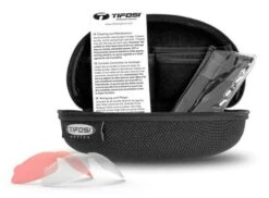 TIFOSI Sledge Sportbrille-crystal Red 10 TIFOSI Sledge Sportbrille-crystal Red -Helm Geschäft Tifosi Sportbrille Sledge Crystal Red 4