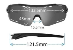 TIFOSI Alliant Sportbrille-Crystal Black Enliven -Helm Geschäft Zubehoer alliant fit