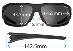 TIFOSI Amok Sportbrille-White Black -Helm Geschäft amok measure 1