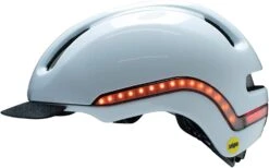 Nutcase Vio MIPS Light Fahrradhelm-Blanco Gloss -Helm Geschäft nutcase vio mips led Fahrradhelm blanco 5