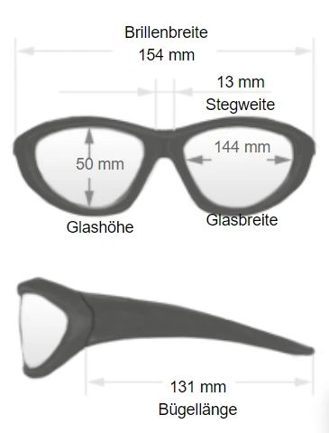 Überbrille Skipper 12.0 Polarisierend - Black Mat 5 Überbrille Skipper 12.0 Polarisierend - Black Mat – Bild 3