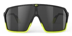 Rudy Project Spinshield Sportbrille - Black Fade Yellow Fluo Matte / Smoke Black -Helm Geschäft sp721006 0010 Rudy Project Lifestyle Sportbrille Spinshield Black Fade Yellow Fluo Matte 2
