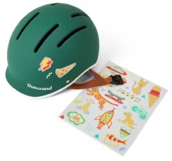 Thousand Junior Fahrradhelm "Going Green" XS 13 Thousand Junior Fahrradhelm "Going Green" XS -Helm Geschäft thousand jr helmet going green studio 6