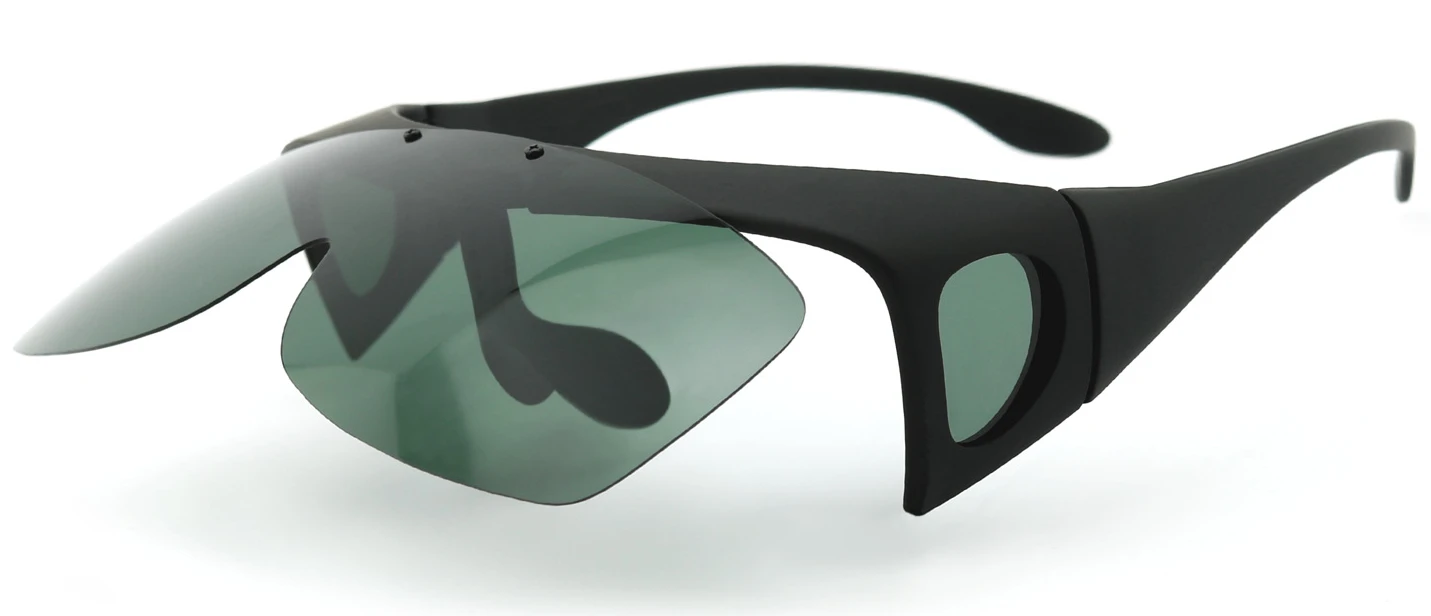 Überbrille Skipper 12.0 Polarisierend - Black Mat 4 Überbrille Skipper 12.0 Polarisierend - Black Mat – Bild 2