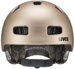 Uvex City 4 Fahrradhelm - Soft Gold Mat -Helm Geschäft uvex city 4 Fahrradhelm ebike Helm soft gold mat 2